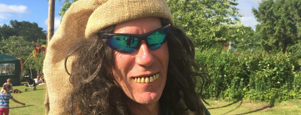 Mediaeval teeth with modern sunglasses!