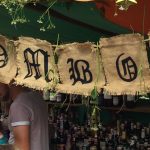Tombola sign in olde font